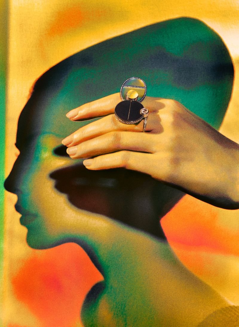 Hermès High Jewelry 'Les Jeux de L'ombre' Elizaveta Porodina ...
